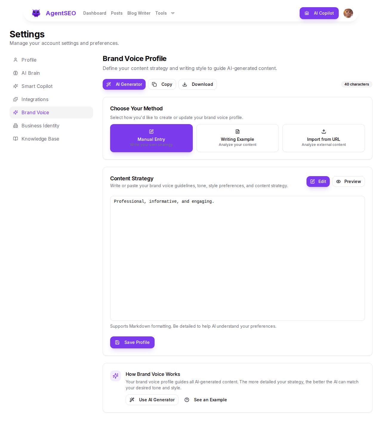 Content That Understands Your Business