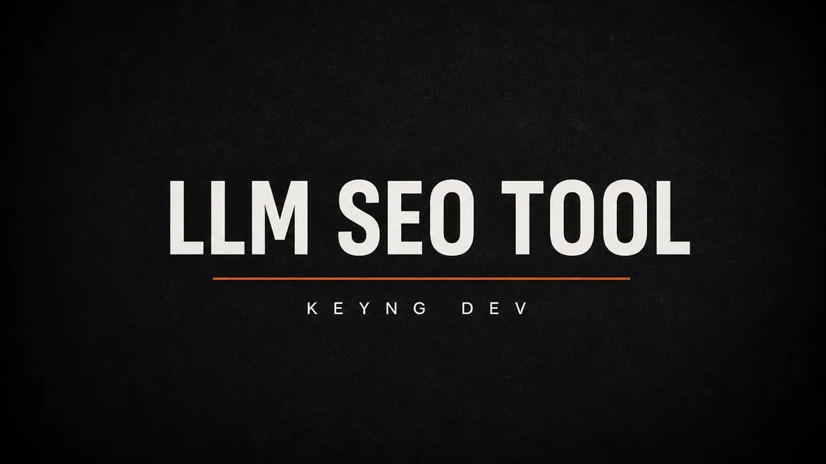 What an LLM SEO Tool Actually Measures