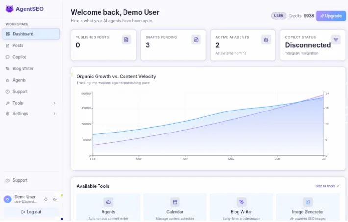 Client Dashboard Chat View