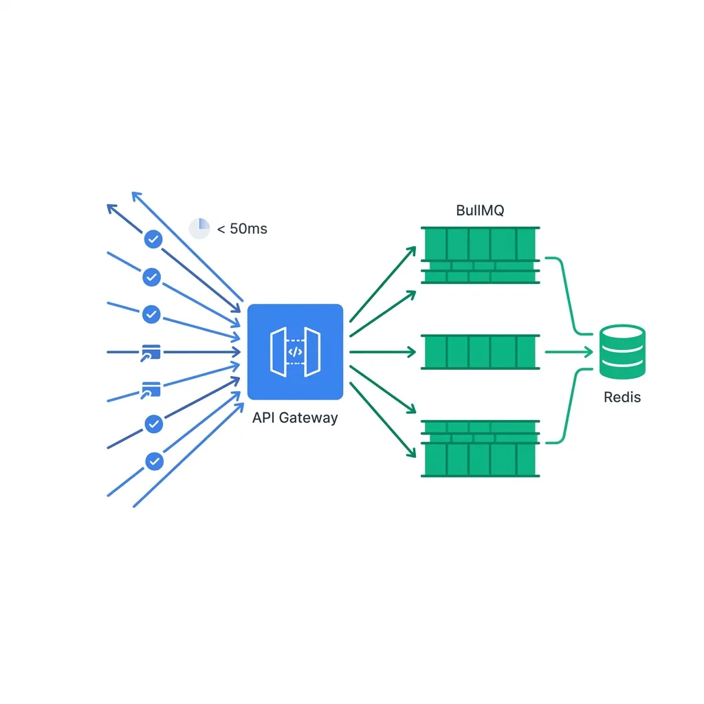 Stripe Webhook Reception and Asynchronous BullMQ Processing Architecture