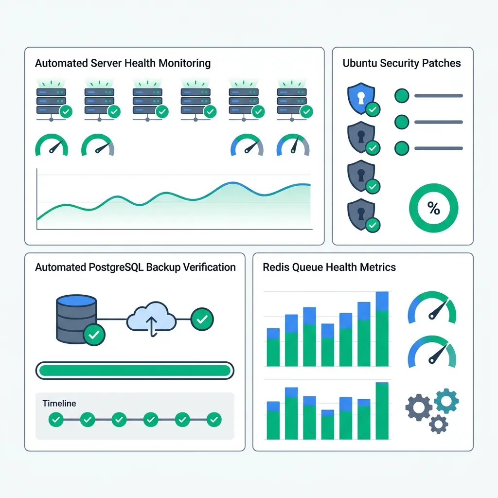 VPS Maintenance SLA Server Monitoring and Backup Verification