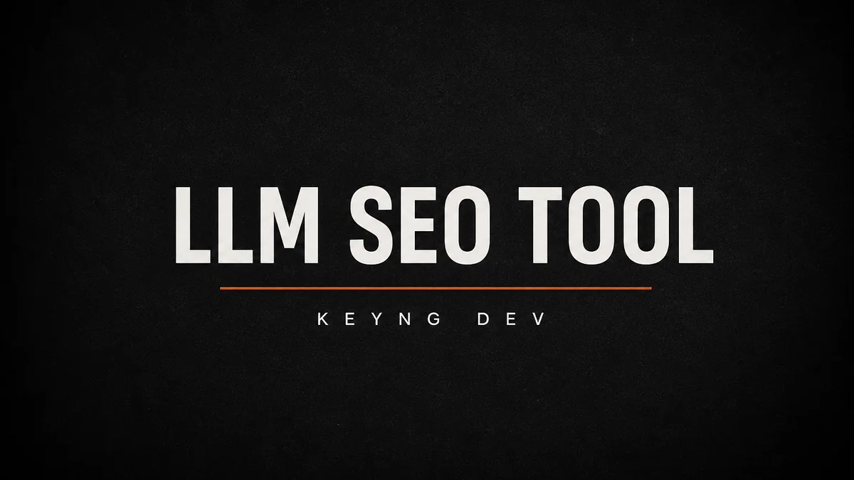 What an LLM SEO Tool Actually Measures