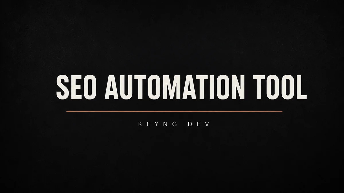 What an SEO Automation Tool Should Automate